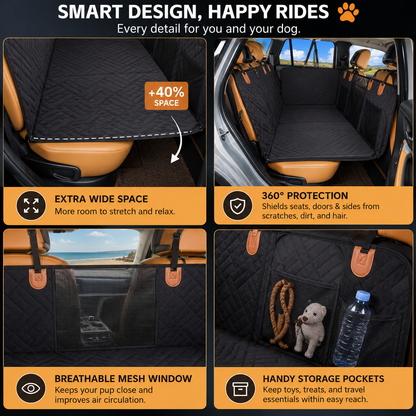 PAWBSEAT – Hard Bottom Dog Car Seat Protector