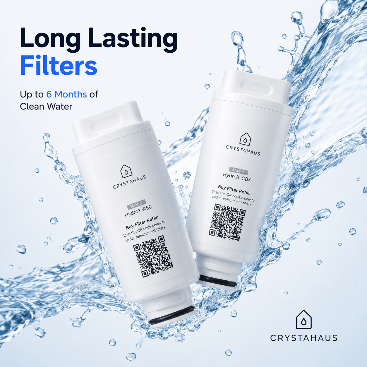 Crysta Haus Electric Water Filter Refill